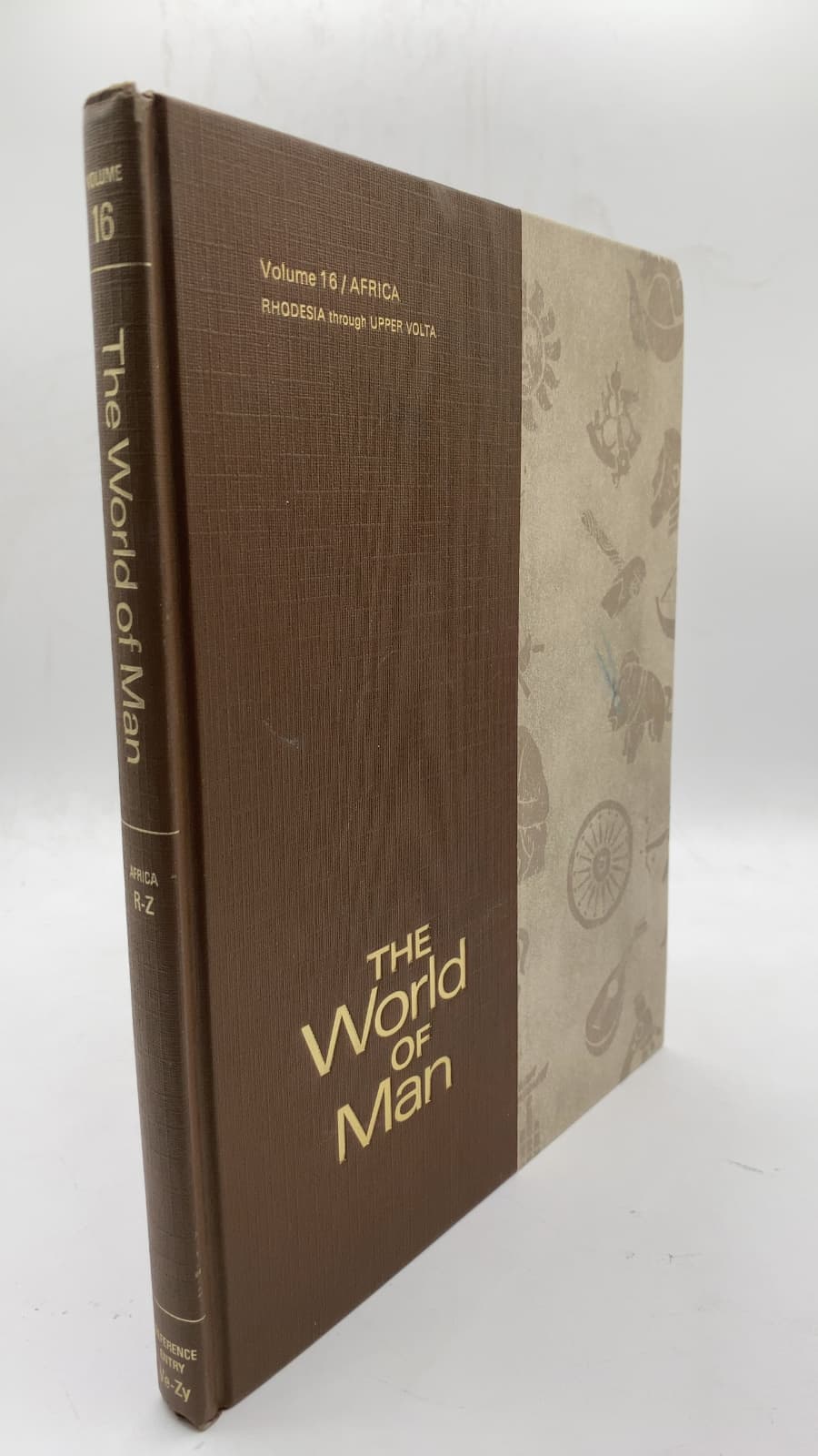 The World of Man, Volume 16: Africa and Webster's Geographical Guide to the World Ve-Zy - front cover