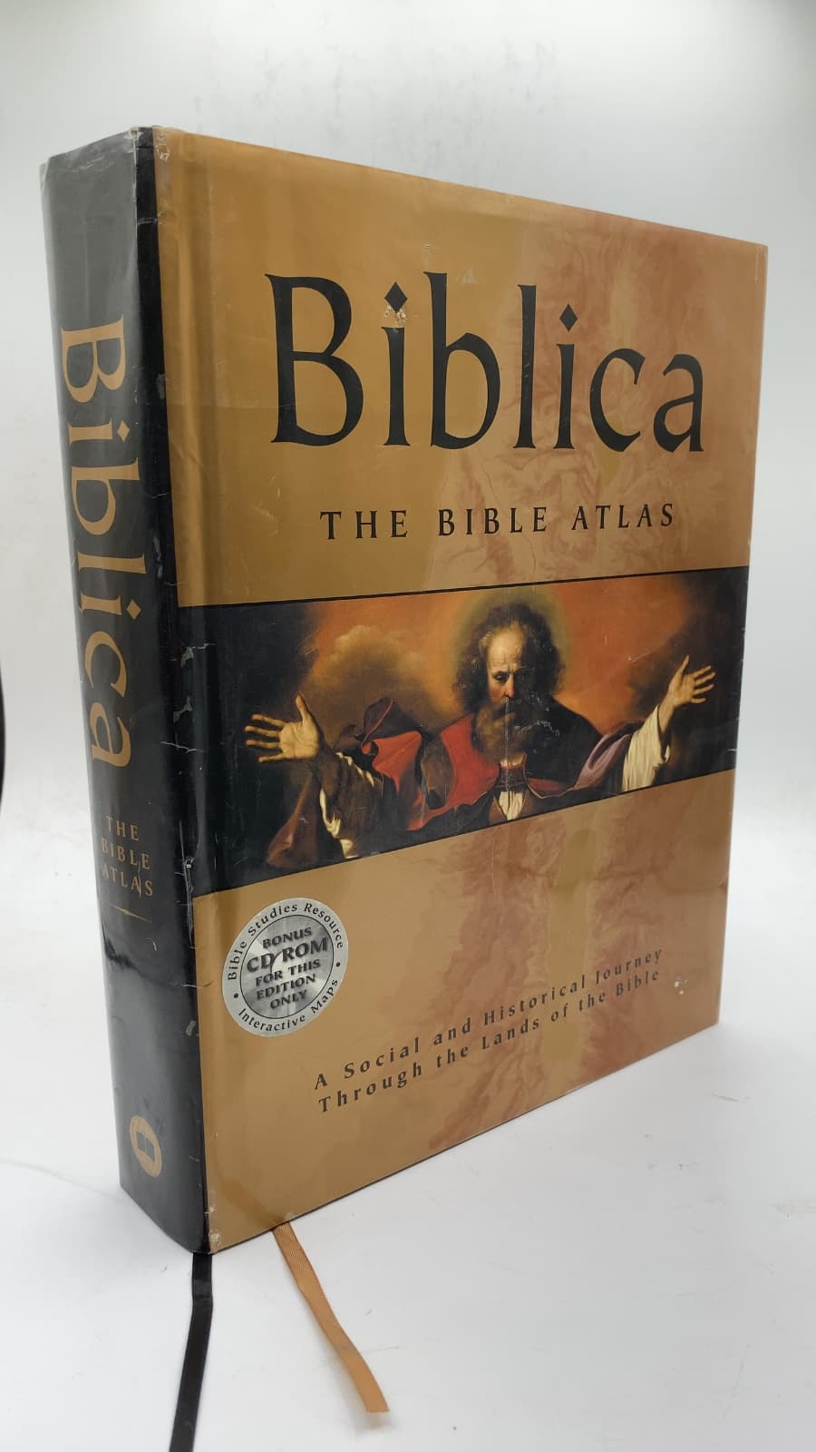 Biblica: The Bible Atlas by Professor Barry J. Beitzel - front cover