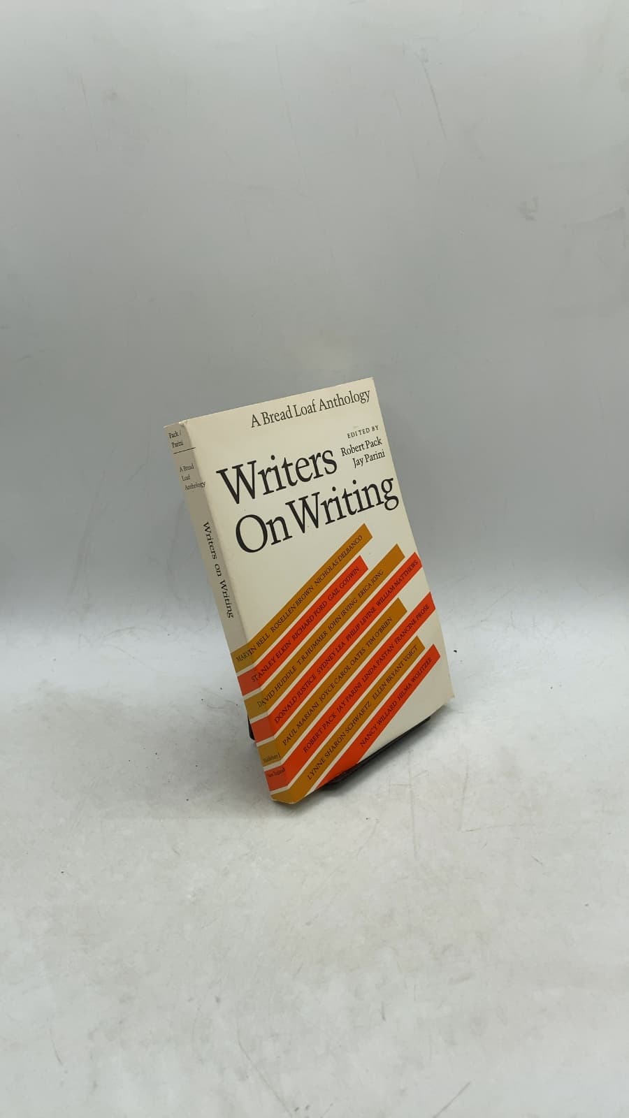 Writers on Writing: A Bread Loaf Anthology by Robert Pack and Jay Parini (Editors) - front cover