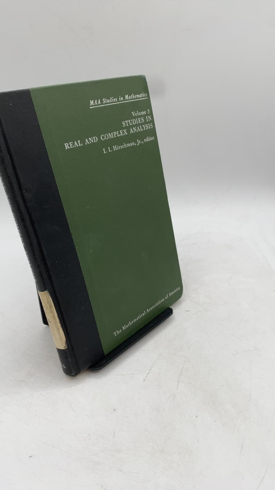 Studies in Real and Complex Analysis by I. I. Hirschman, Jr., editor - front cover
