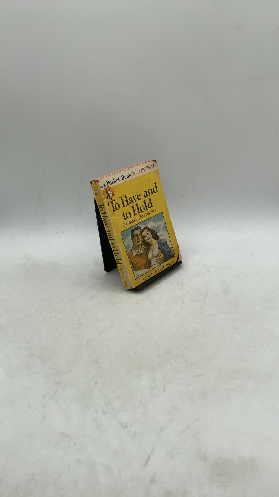 To Have and to Hold by Mary Johnston - front cover