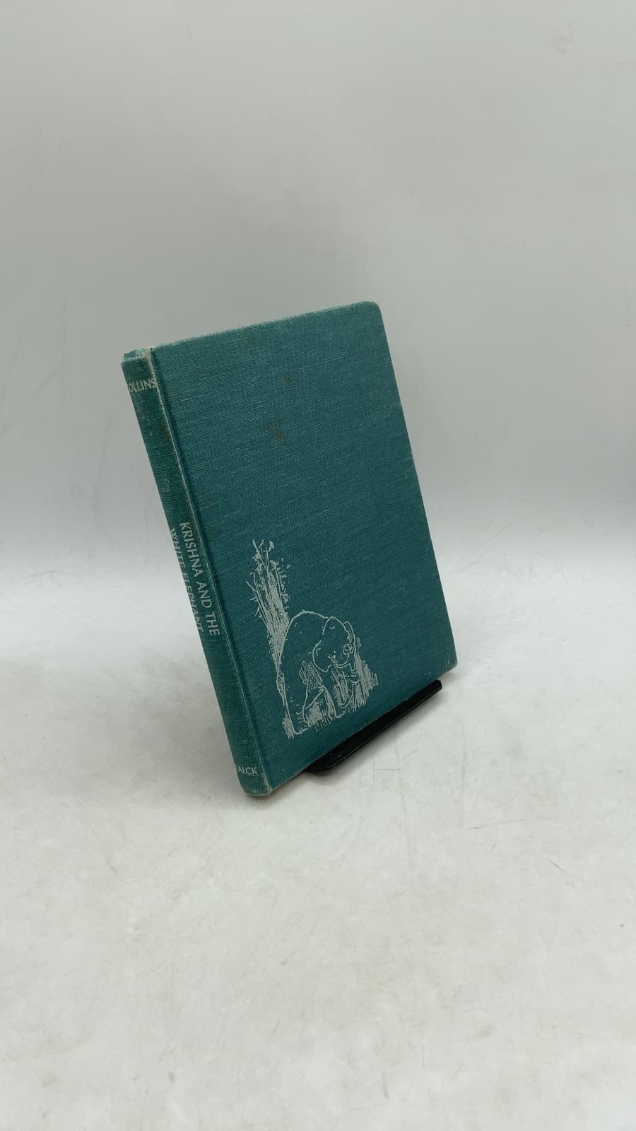 Krishna AND THE White Elephant by Ruth Philpott Collins - front cover