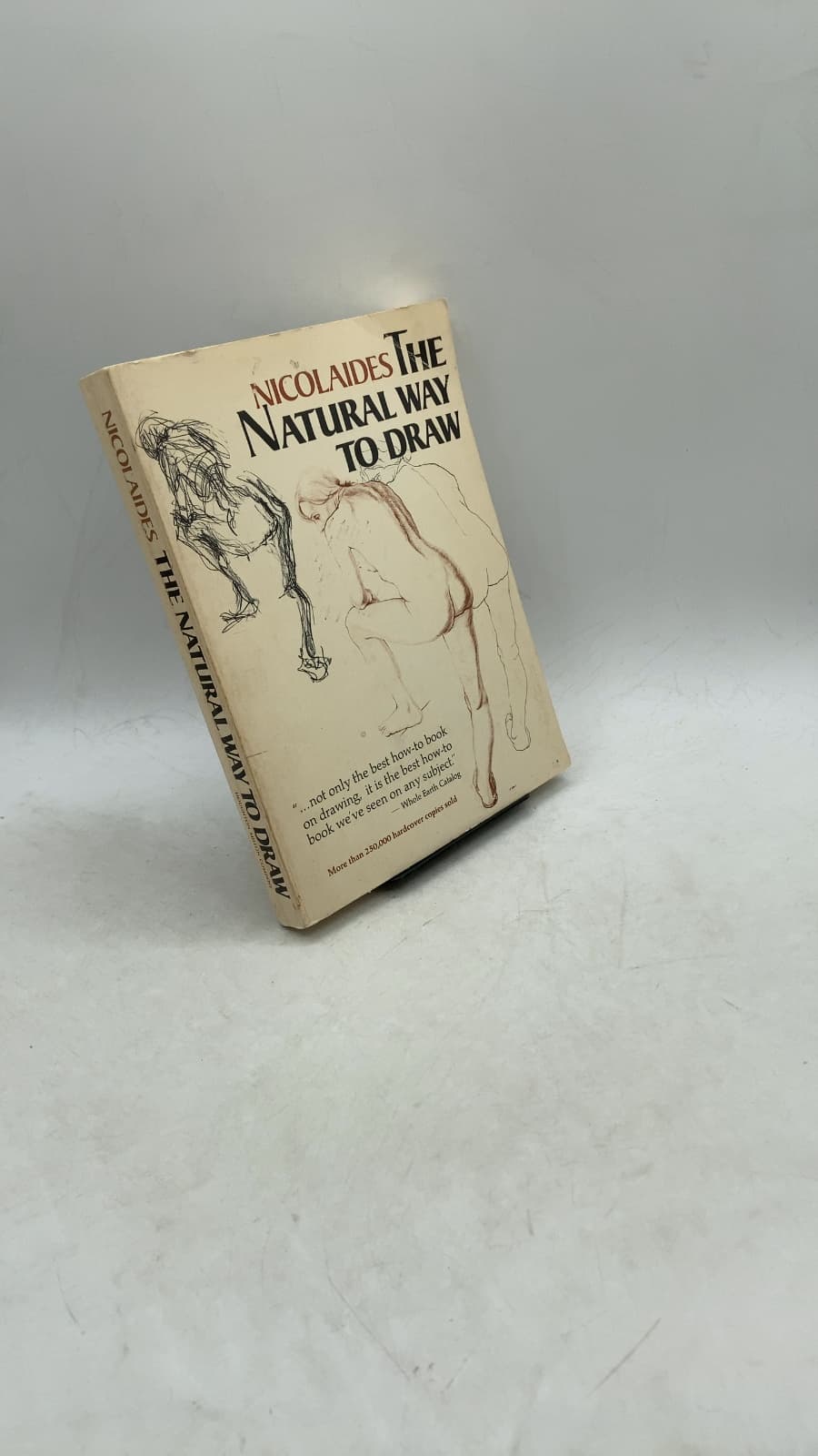 The Natural Way to Draw by Kimon Nicolaïdes - front cover