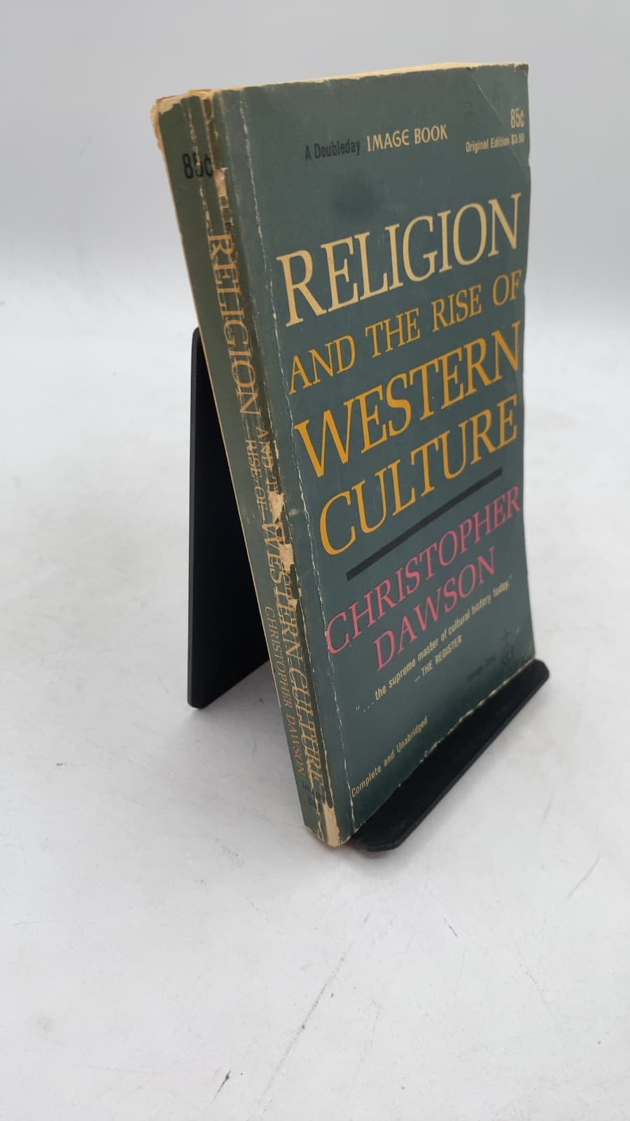 Religion and the Rise of Western Culture by Christopher Dawson - front cover