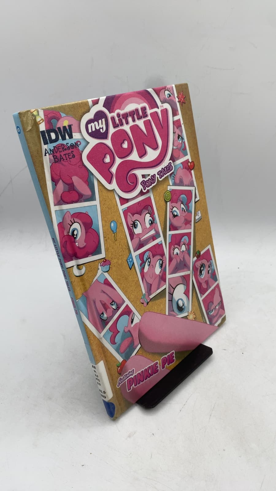 My Little Pony: Pony Tales featuring Pinkie Pie by Ted Anderson - front cover