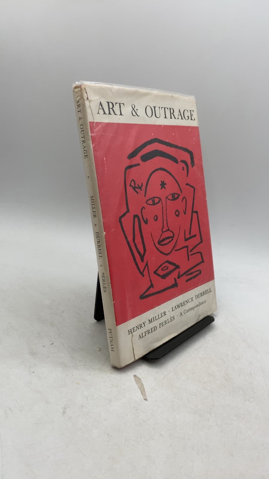 Art and Outrage: A correspondence about Henry Miller by Alfred Perlès and Lawrence Durrell (with an intermission by Henry Miller) - front cover