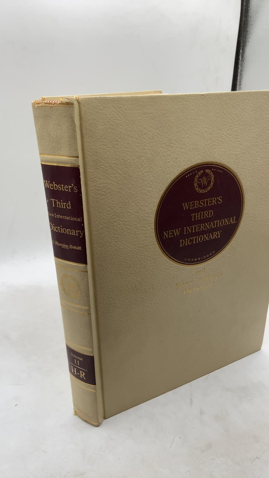 Webster's Third New International Dictionary of the English Language Unabridged, With Seven Language Dictionary, Volume II: H to R