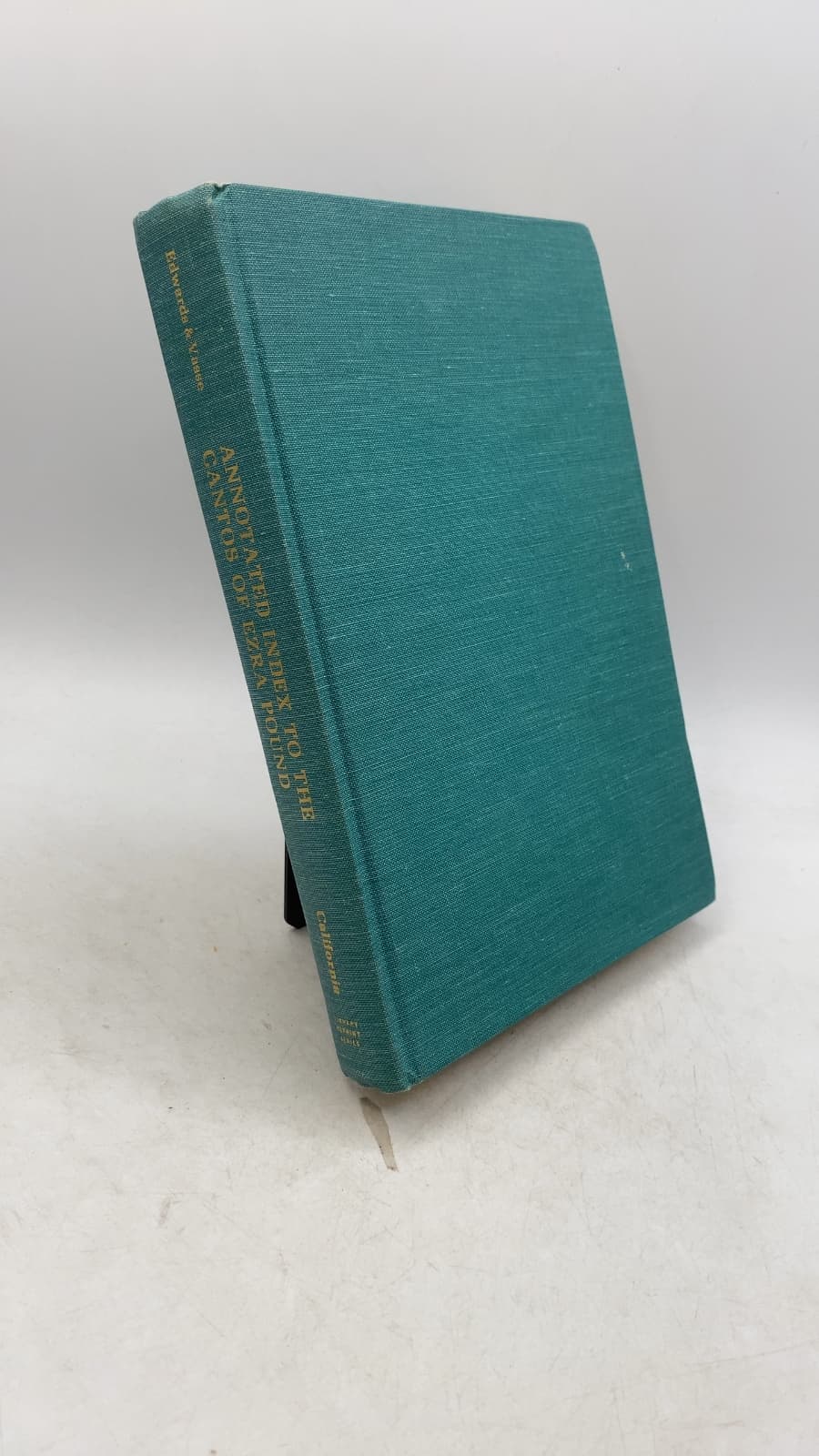 Annotated Index to the Cantos of Ezra Pound: Cantos I-LXXXIV