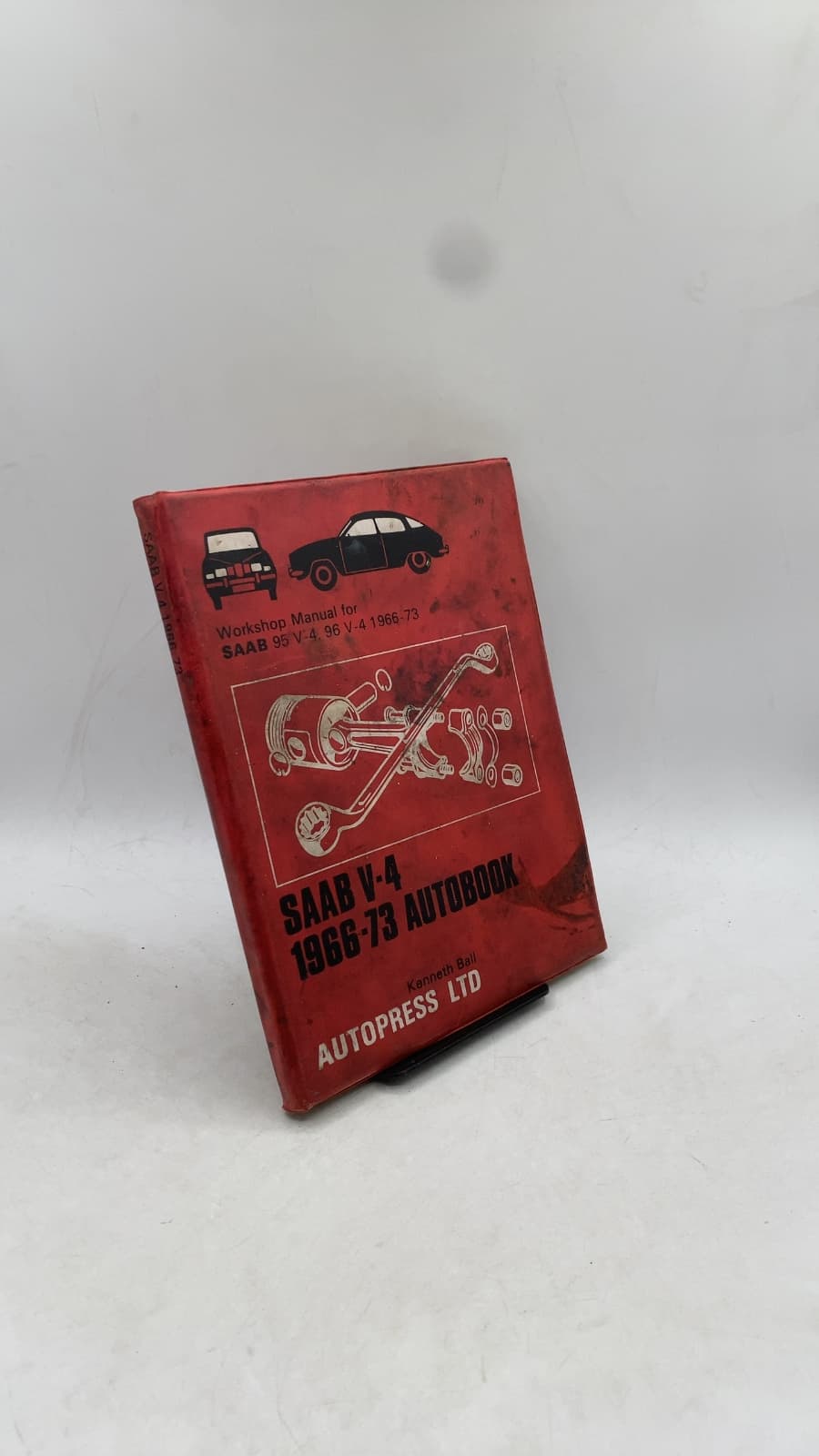 SAAB V-4 1966-73 Autobook by Kenneth Ball - front cover