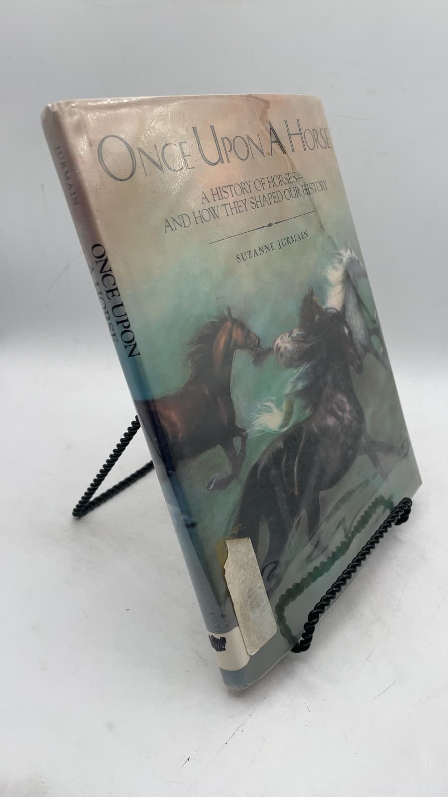 Once Upon a Horse: A History of Horses—And How They Shaped Our History by Suzanne Jurmain - front cover