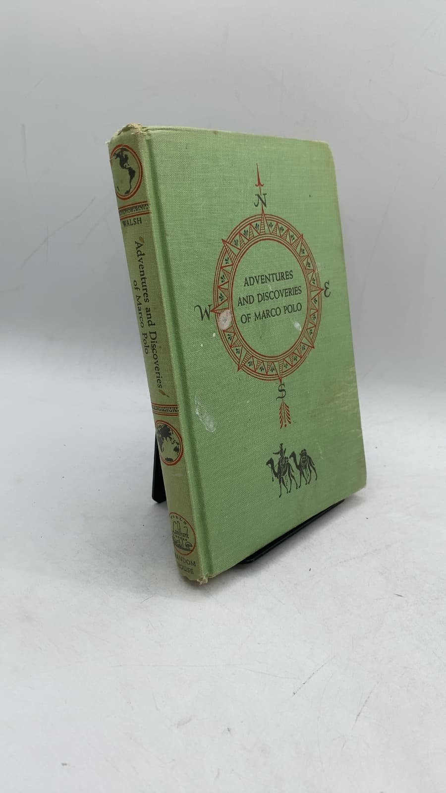 Adventures and Discoveries of Marco Polo by Richard J. Walsh - front cover