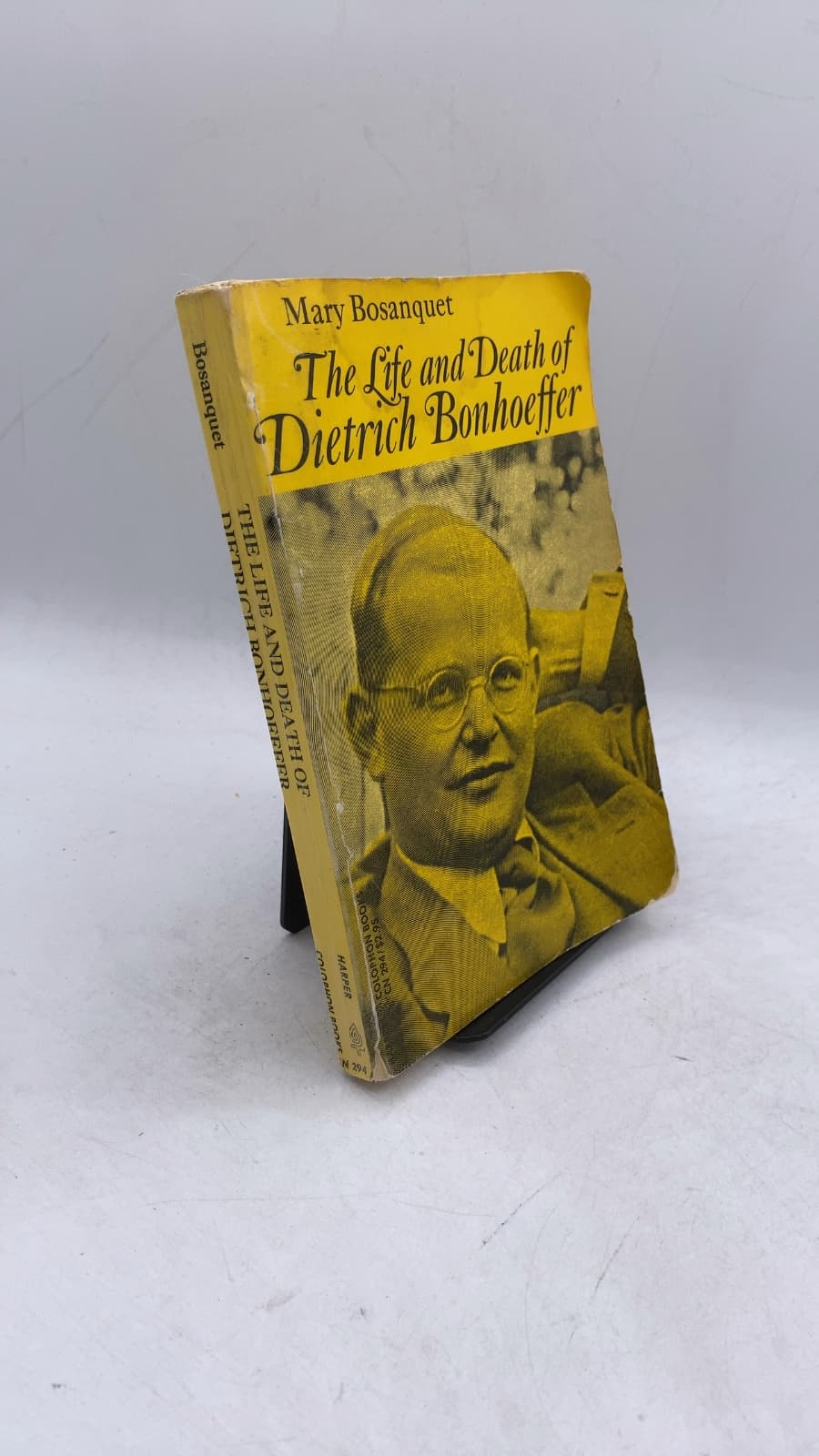 The Life and Death of Dietrich Bonhoeffer by Mary Bosanquet - front cover