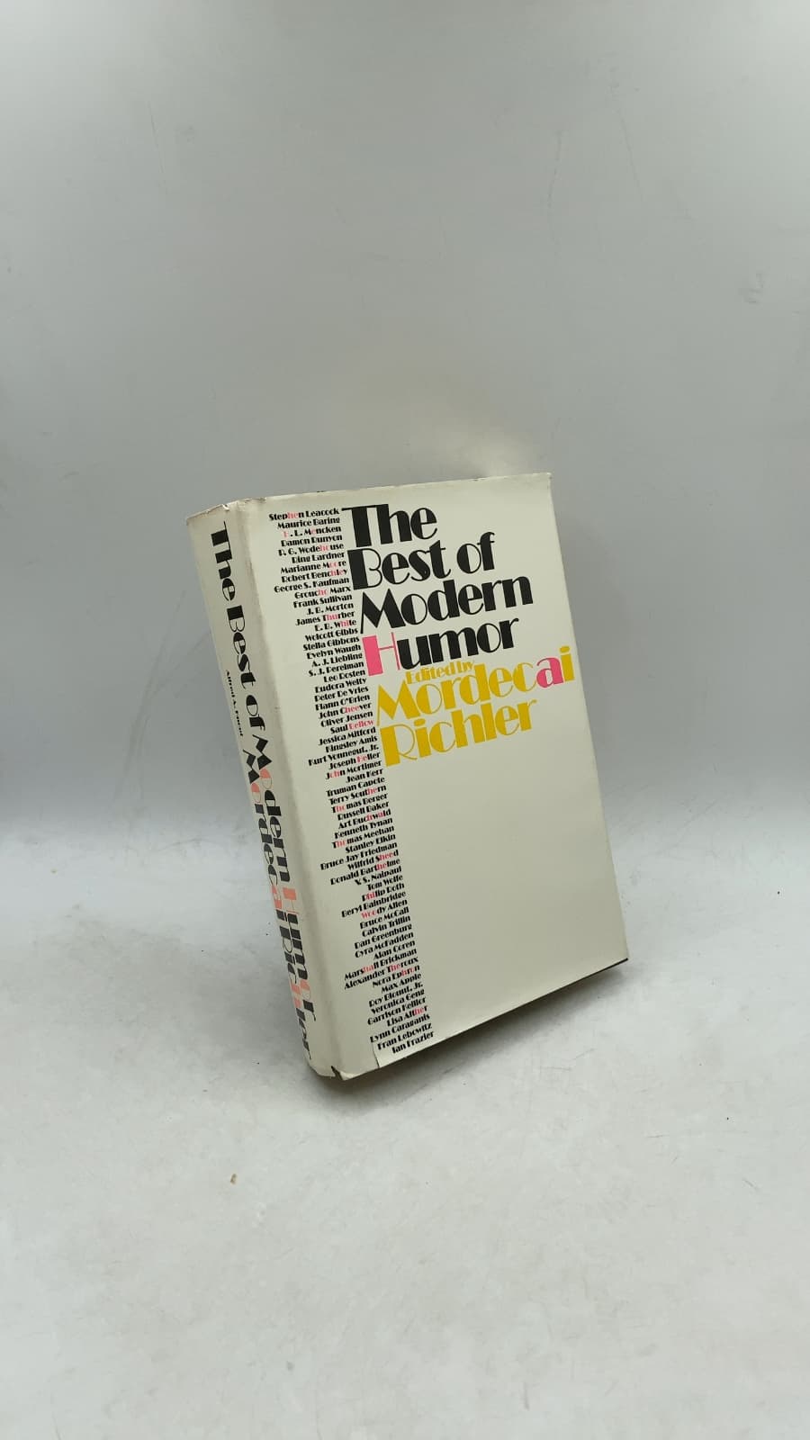The Best of Modern Humor by Mordecai Richler - front cover