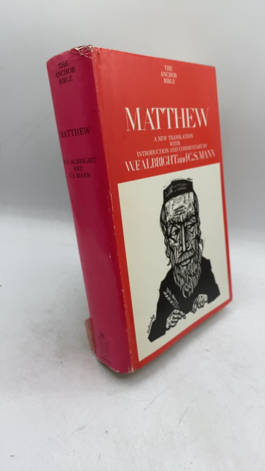 Matthew: A New Translation with Introduction and Commentary by W. F. Albright and C. S. Mann - front cover
