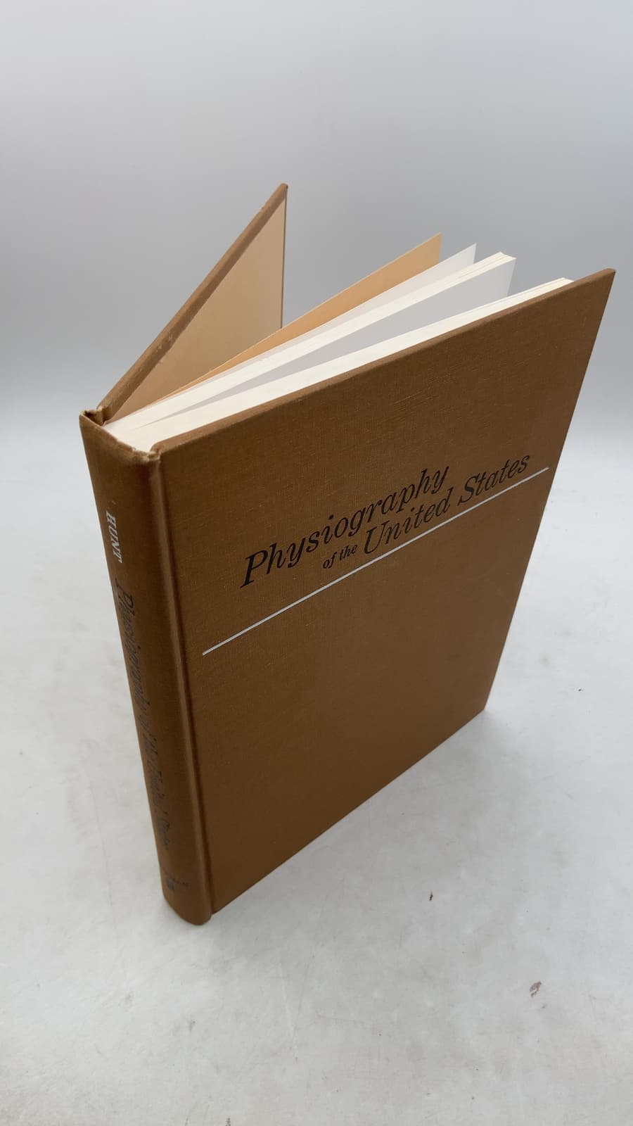 Physiography of the United States by Charles B. Hunt - front cover