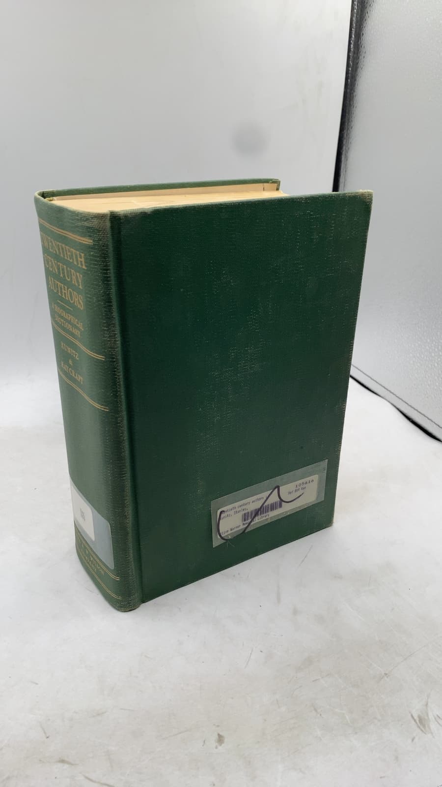 Twentieth Century Authors: A Biographical Dictionary of Modern Literature