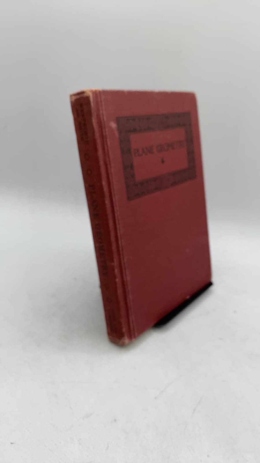 Plane Geometry by George Wentworth and David Eugene Smith - front cover