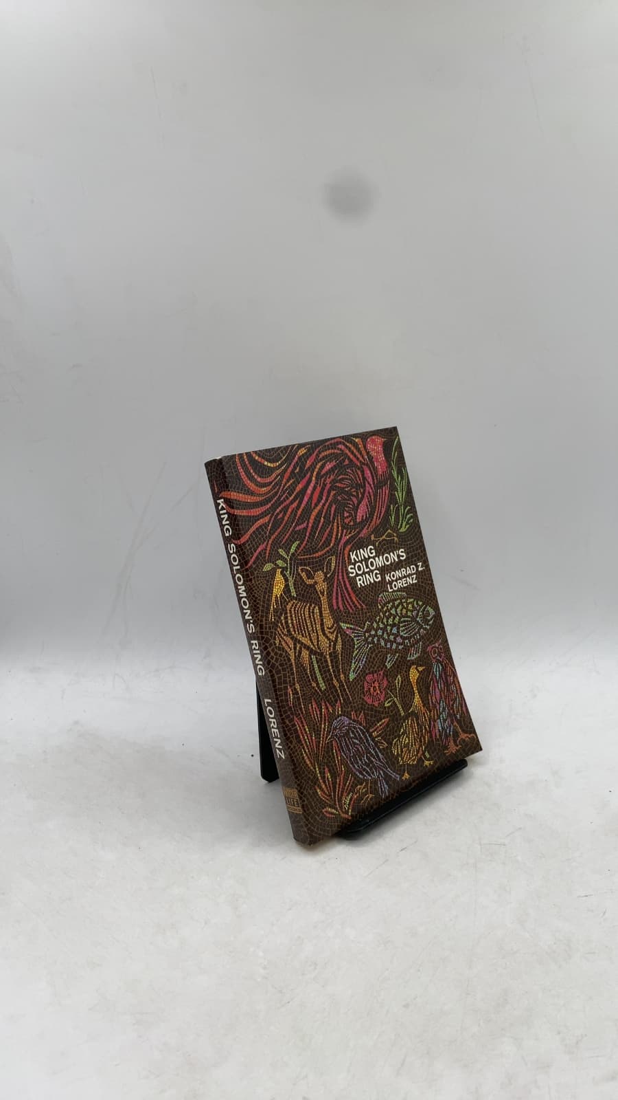 King Solomon's Ring by Konrad Z. Lorenz - front cover