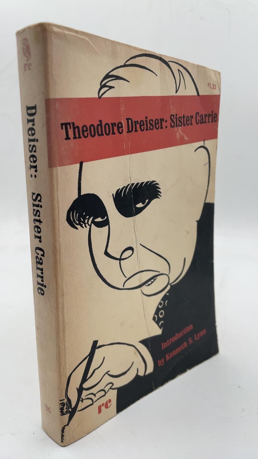 Sister Carrie by Theodore Dreiser - front cover