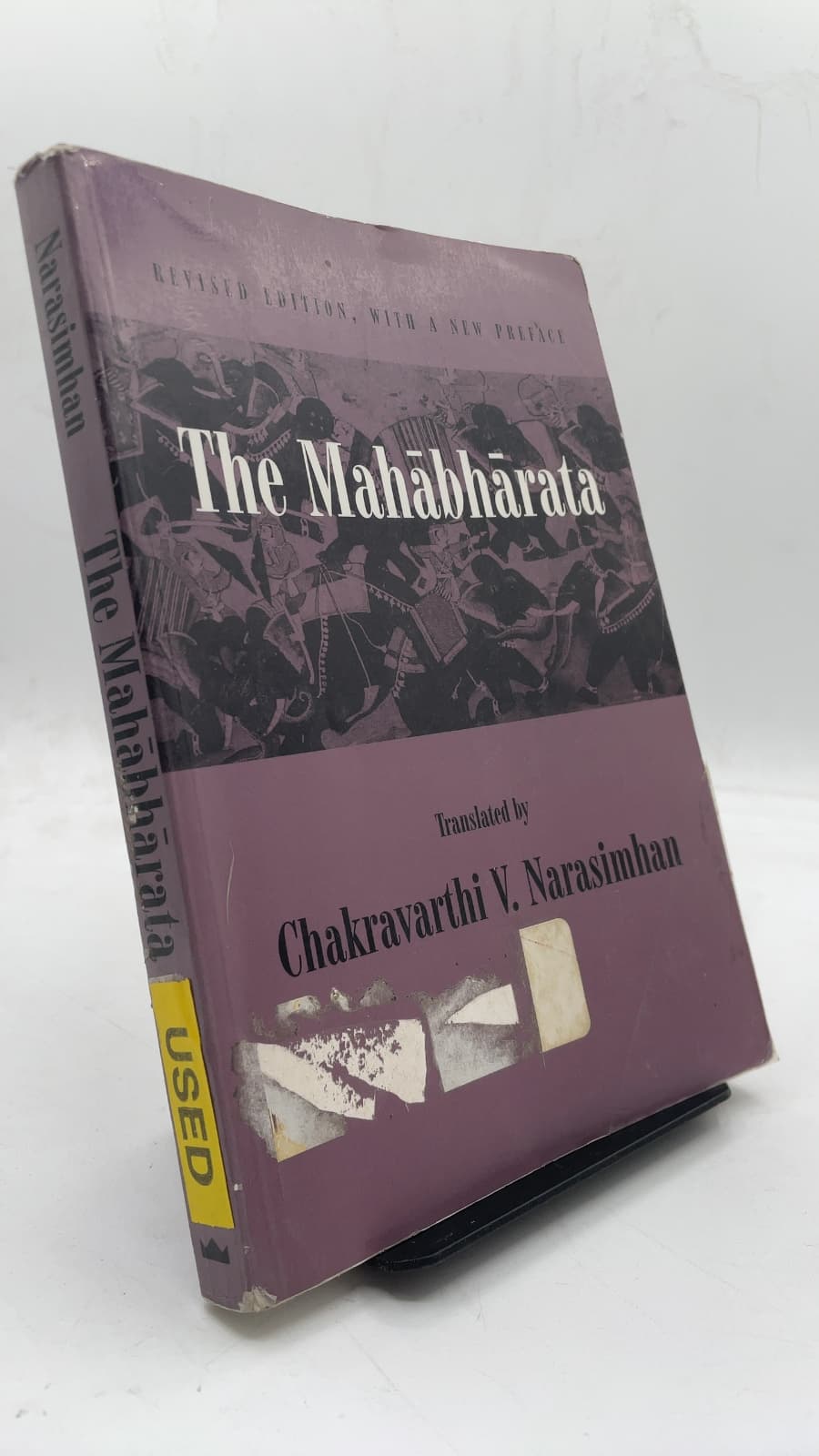 The Mahābhārata: An English Version Based on Selected Verses by Chakravarthi V. Narasimhan - front cover