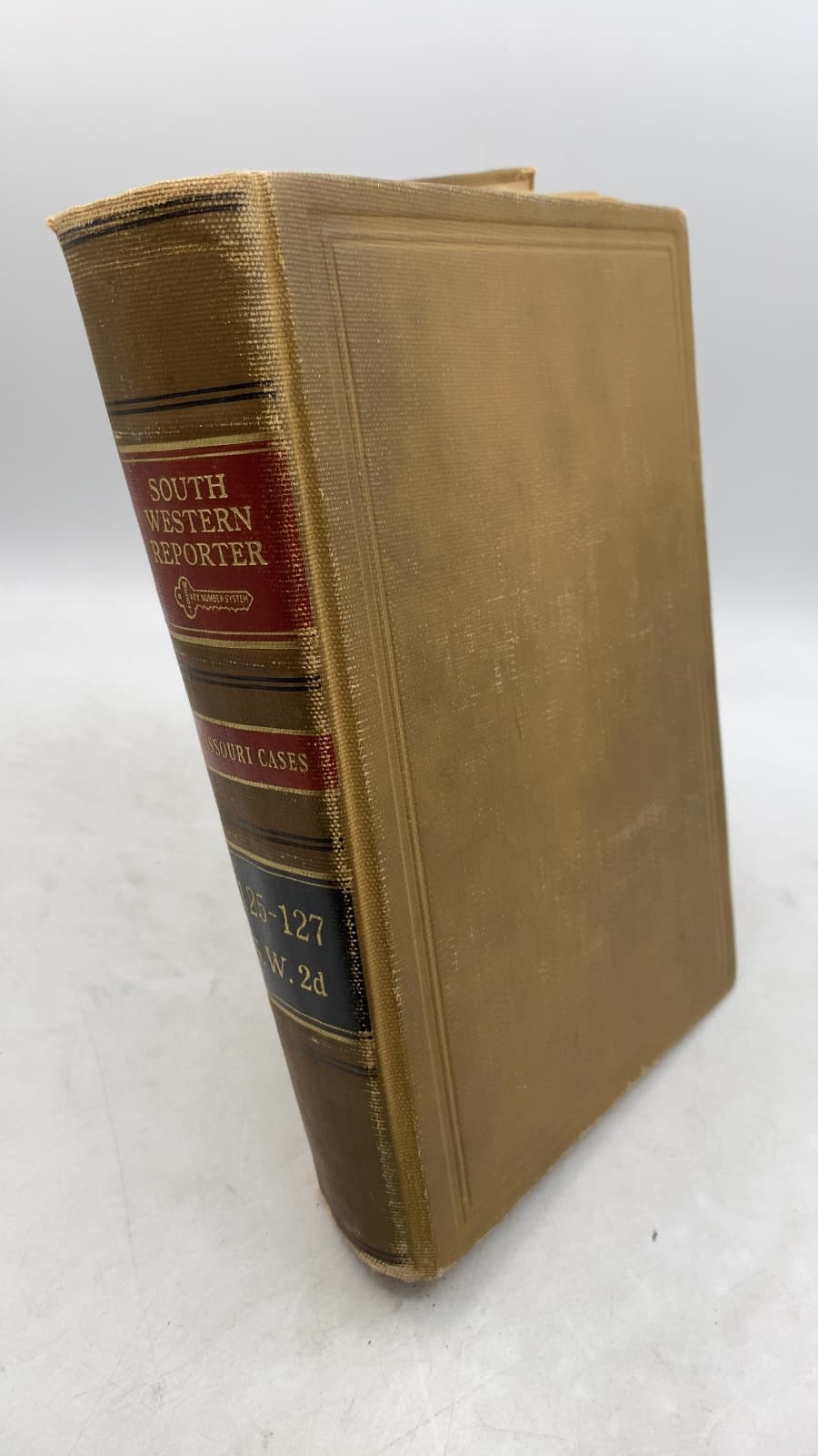 South Western Reporter Second Series - front cover