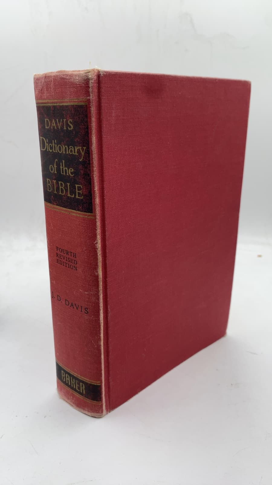 A Dictionary of the Bible by John D. Davis - front cover