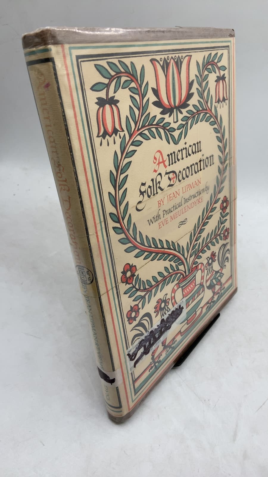 American Folk Decoration by Jean Lipman with Practical Instruction by Eve Meulendyke - front cover