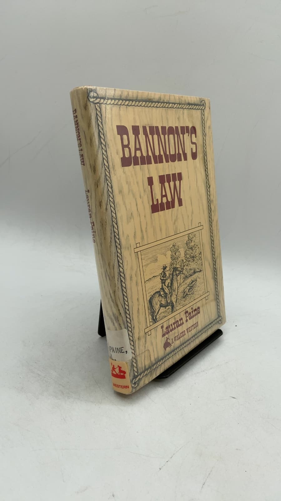 Bannon's Law by Lauran Paine - front cover