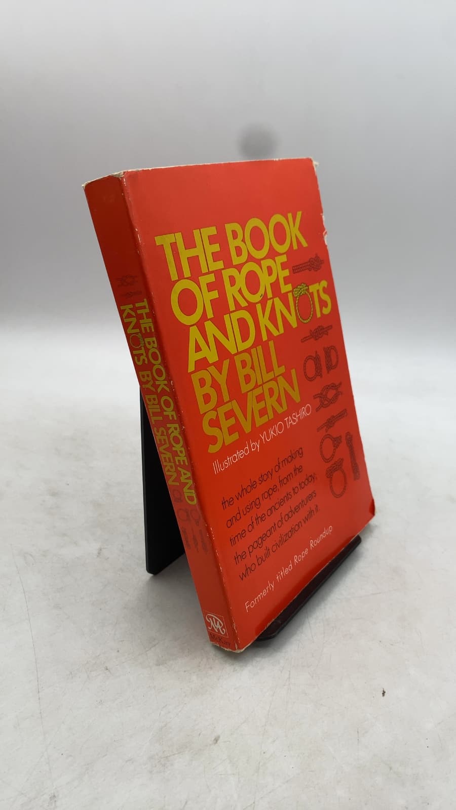 The Book of Rope and Knots by Bill Severn - front cover