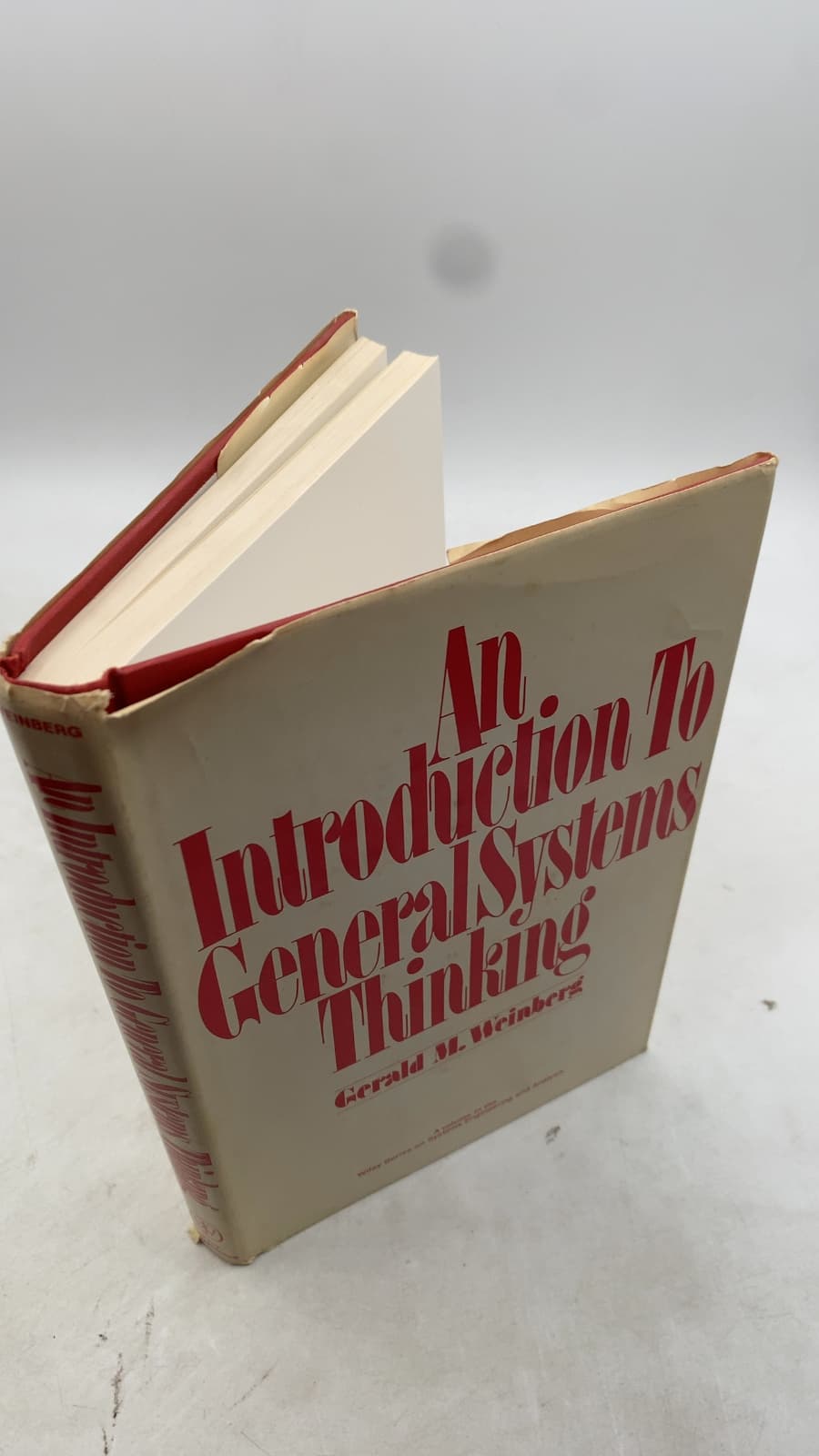 An Introduction to General Systems Thinking by Gerald M. Weinberg - front cover