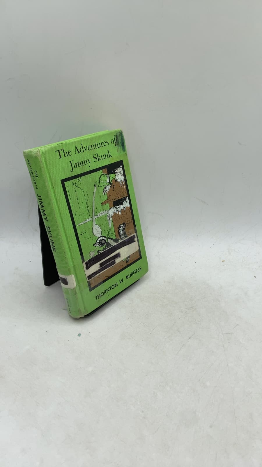 The Adventures of Jimmy Skunk by Thornton W. Burgess - front cover