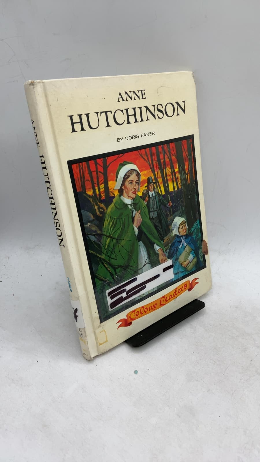 Anne Hutchinson by Doris Faber - front cover