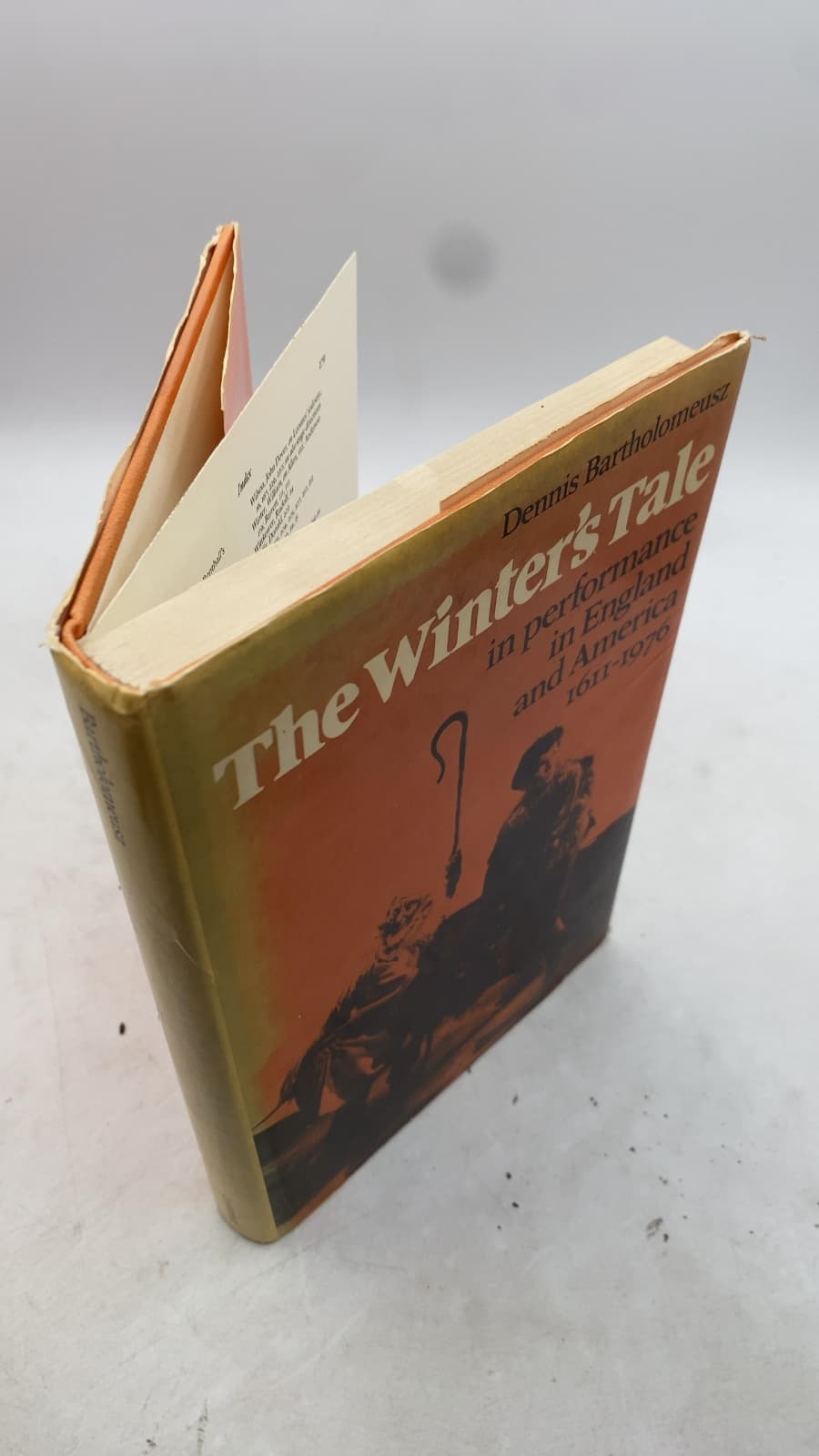 The Winter's Tale in performance in England and America 1611-1976 by Dennis Bartholomeusz - front cover