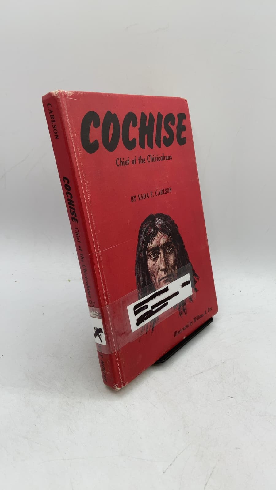 Cochise Chief of the Chiricahuas by Vada F. Carlson - front cover