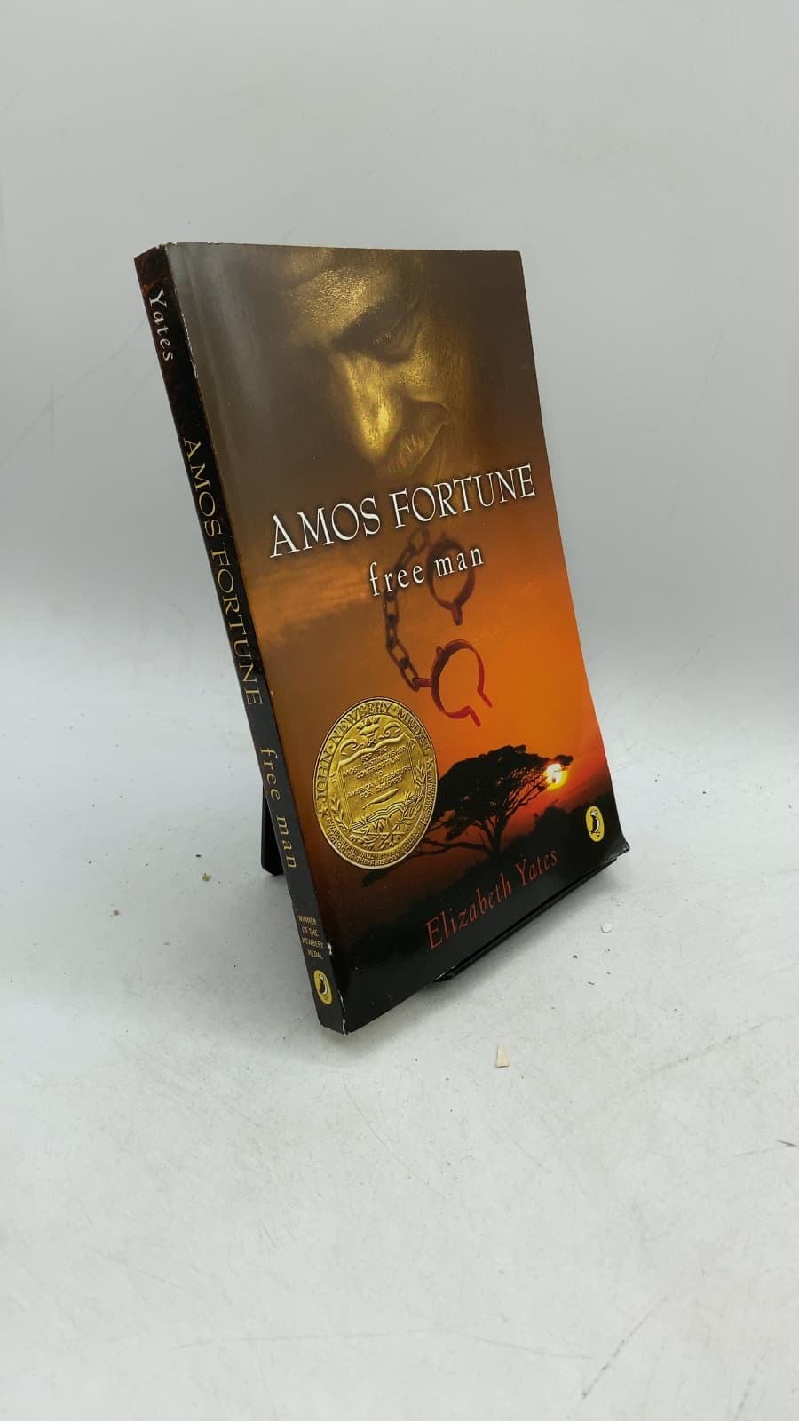Amos Fortune Free Man by Elizabeth Yates - front cover