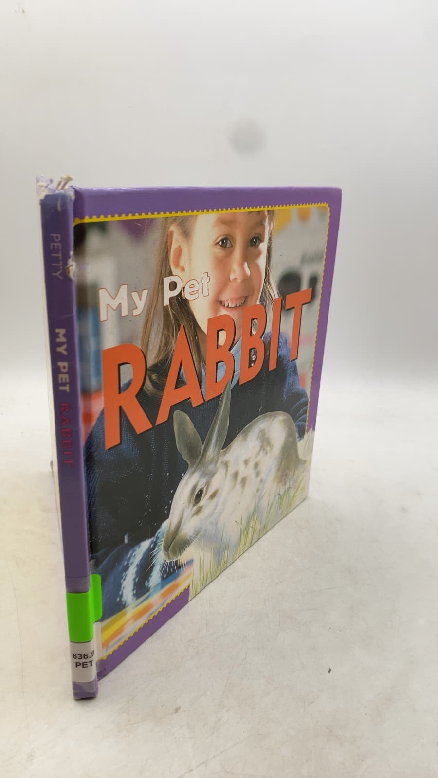 My Pet Rabbit by Kate Petty - front cover