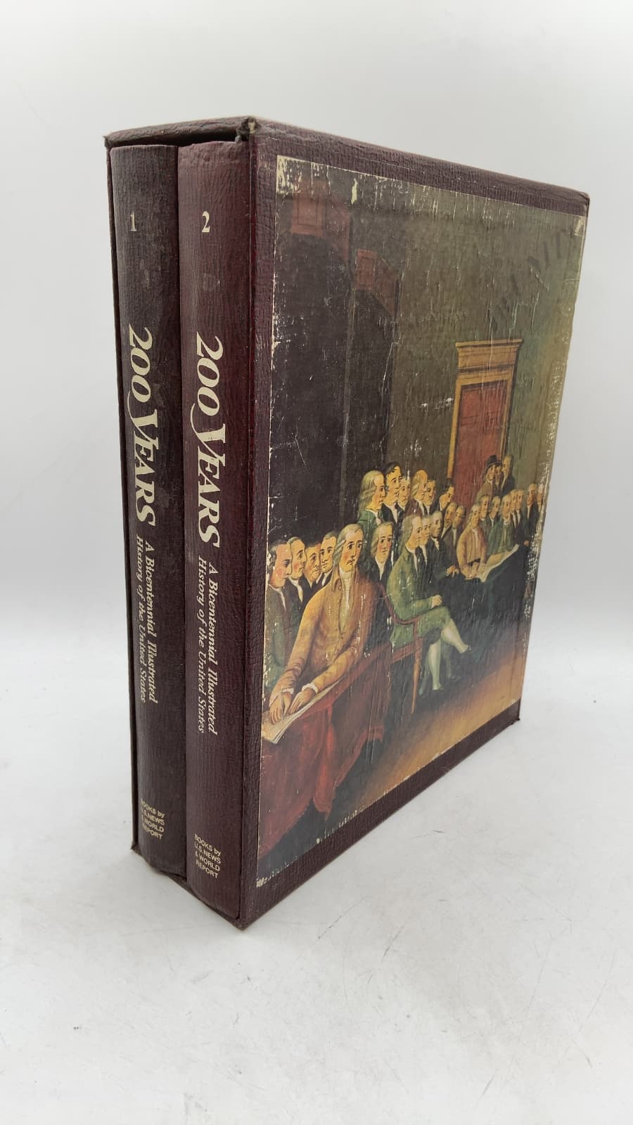 200 Years: A Bicentennial Illustrated History of the United States by Joseph Newman (Directing Editor) - front cover
