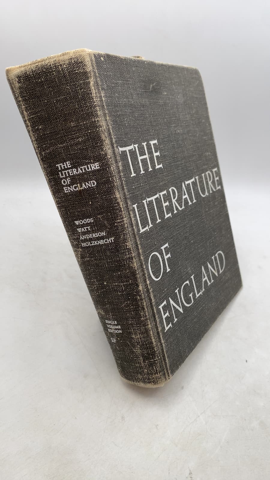 The Literature of England: An Anthology and a History
