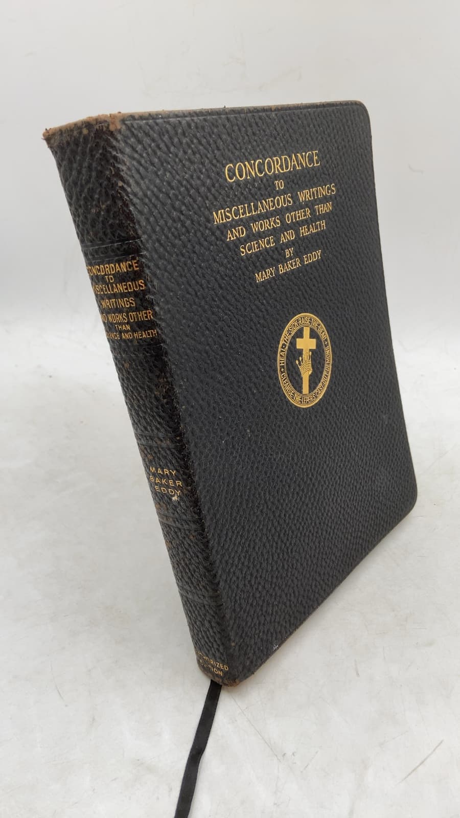 Concordance to Miscellaneous Writings and Works Other Than Science and Health by Mary Baker Eddy - front cover