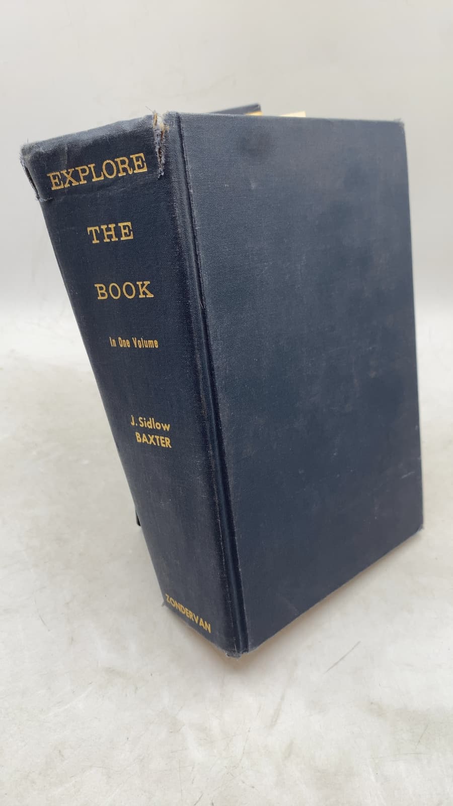 Explore the Book by J. Sidlow Baxter - front cover