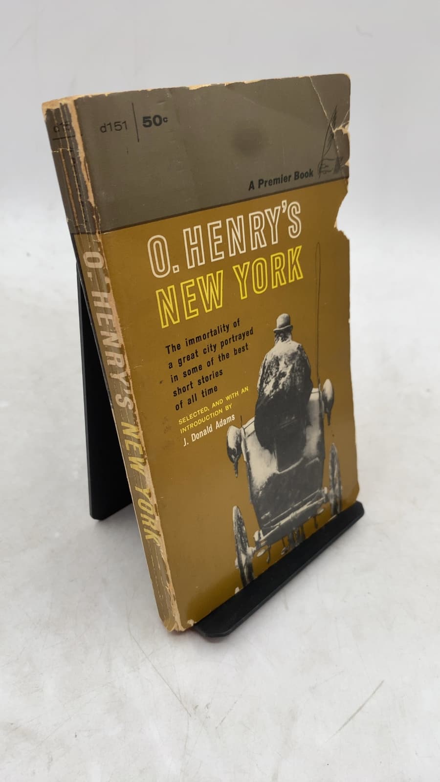 O. Henry's New York by Selected, with an introduction, by J. Donald Adams - front cover