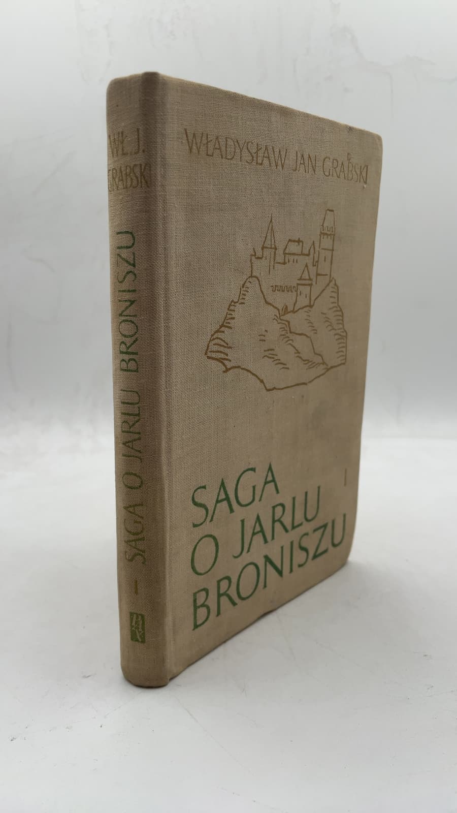 Saga o Jarlu Broniszu by Władysław Jan Grabski - front cover