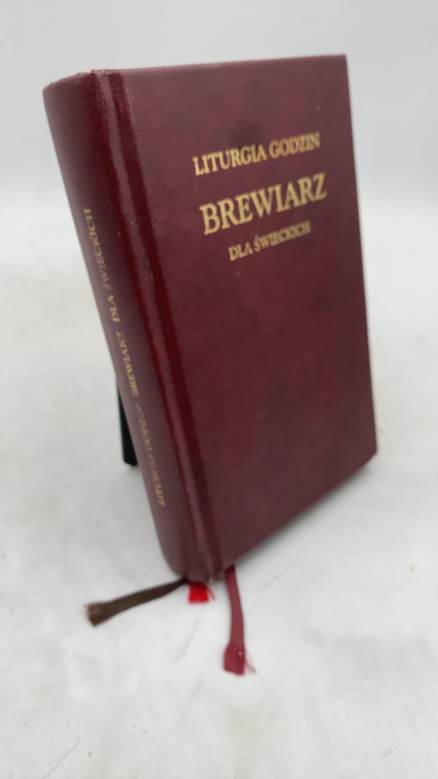 Liturgia Godzin Brewiarz dla Świeckich by Ks. prof. dr hab. Władysław Nowak - front cover