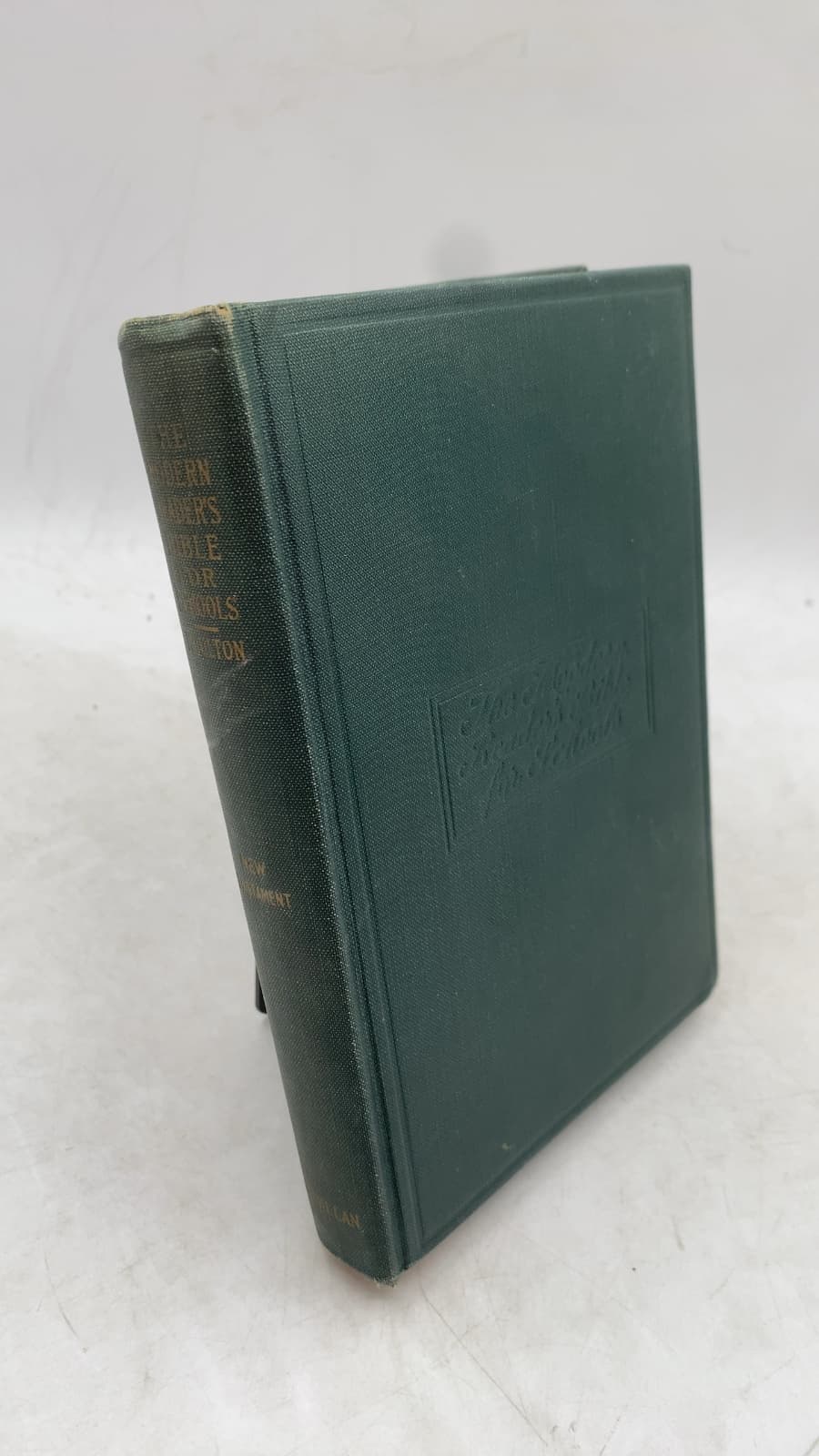 The Modern Reader's Bible for Schools: The New Testament by Richard G. Moulton - front cover