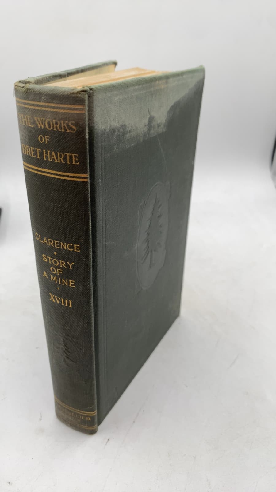 Clarence The Story of a Mine by Bret Harte - front cover