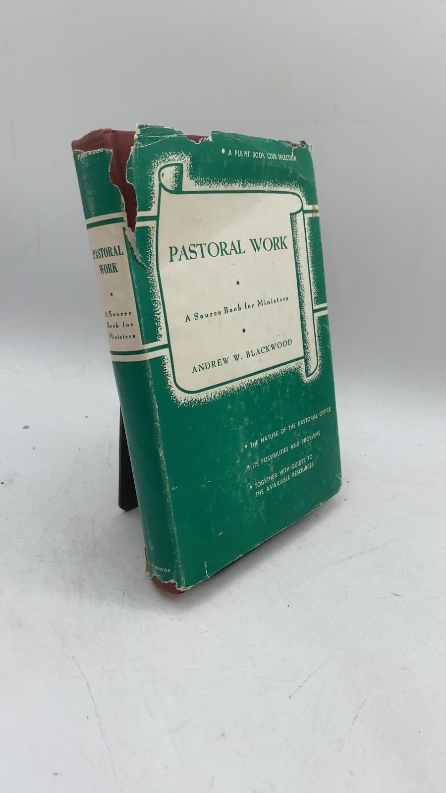 Pastoral Work: A Source Book for Ministers by Andrew Watterson Blackwood - front cover