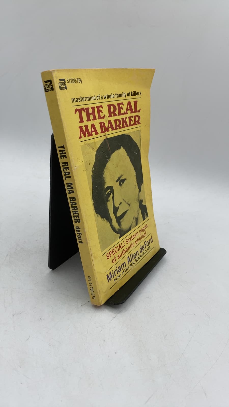 THE Real MA Barker by Miriam Allen deFord - front cover