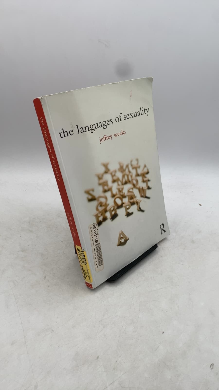 The Languages of Sexuality by Jeffrey Weeks - front cover