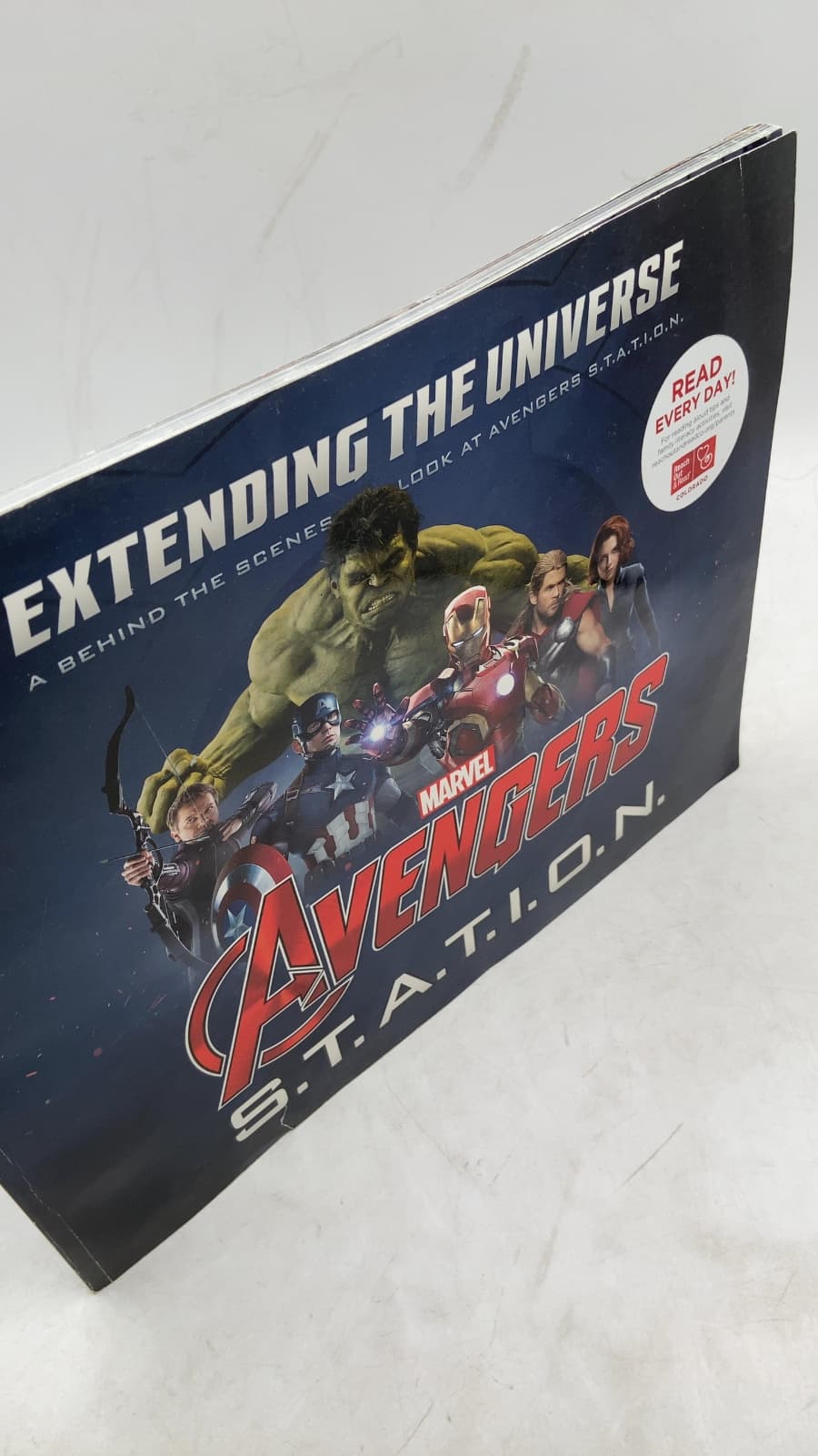 Extending the Universe: A Behind the Scenes Look at Avengers S.T.A.T.I.O.N. - front cover