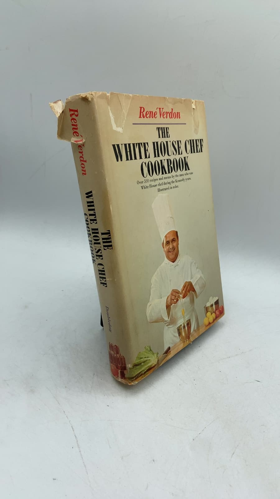 The White House Chef Cookbook by René Verdon - front cover